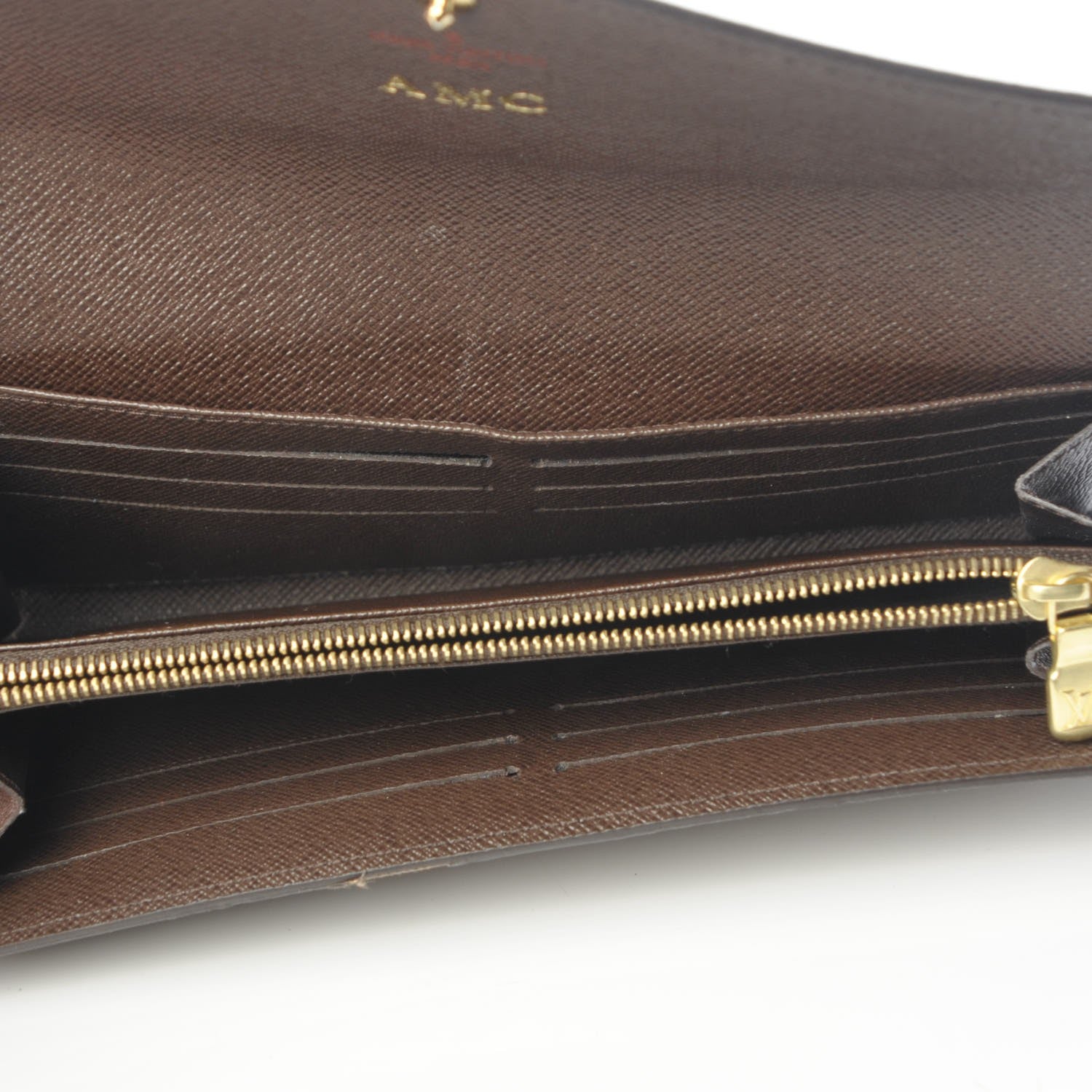 Louis Vuitton Damier Ebene Sarah Wallet NM 5 of 6