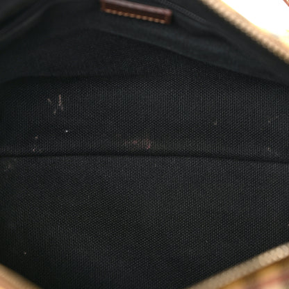 Burberry Haymarket Check Barrel Bag Brown 6 of 13