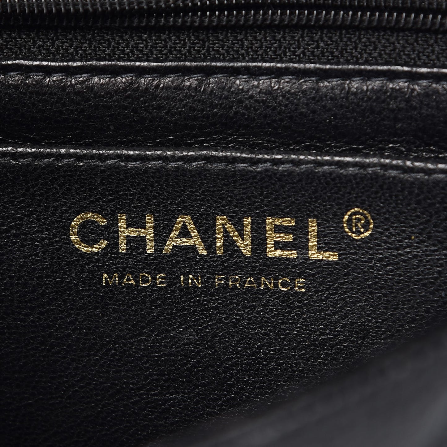 Caviar Quilted Mini Square Flap Black