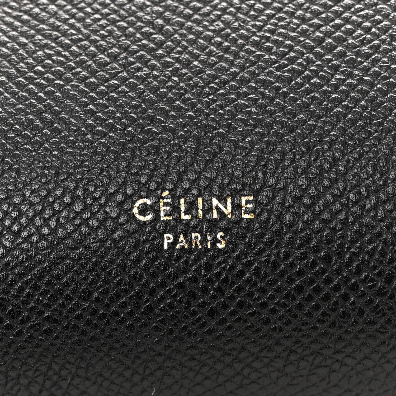 Celine Grained Calfskin Micro Belt Bag Black 10 of 27