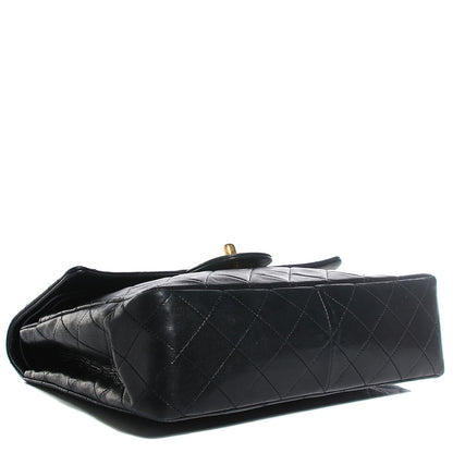 Chanel Lambskin Quilted Medium Double Flap Black 4 of 9