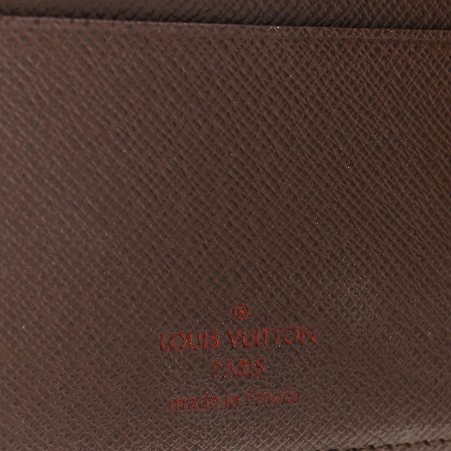 Damier Ebene Medium Ring Agenda Cover