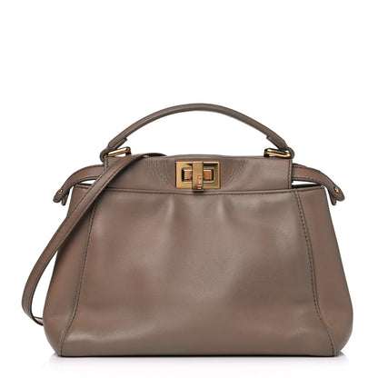 Fendi Nappa Mini Peekaboo Iconic Satchel Ratmusquet 1 of 6