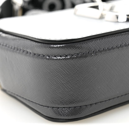 Marc Jacobs Saffiano Small Snapshot Camera Bag Grey Multicolor 10 of 12