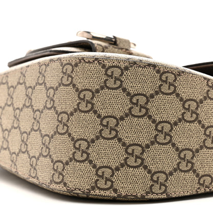 Gucci Monogram Small Horsebit 1955 Asymmetric Shoulder Bag 10 of 10