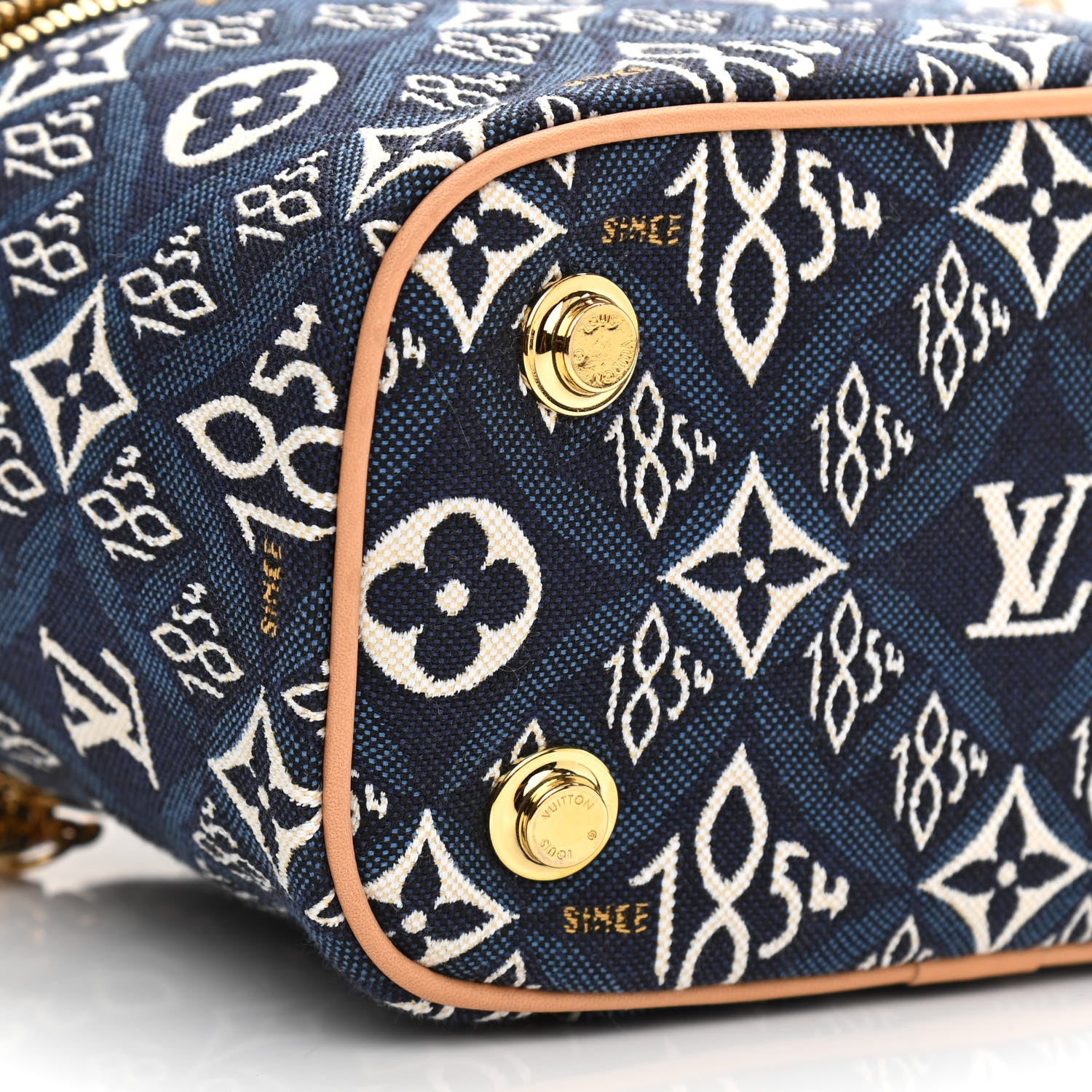 Louis Vuitton Jacquard Since 1854 Vanity PM Blue 8 of 9