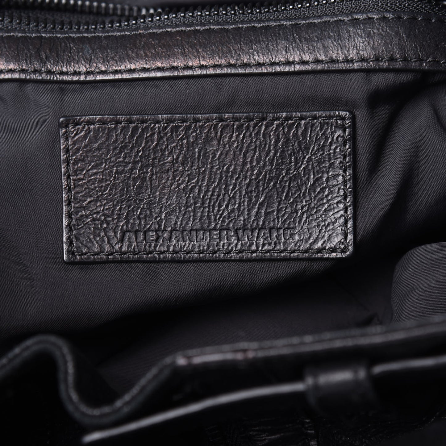 Lambskin Marti Backpack Washed Black Rhodium Hardware