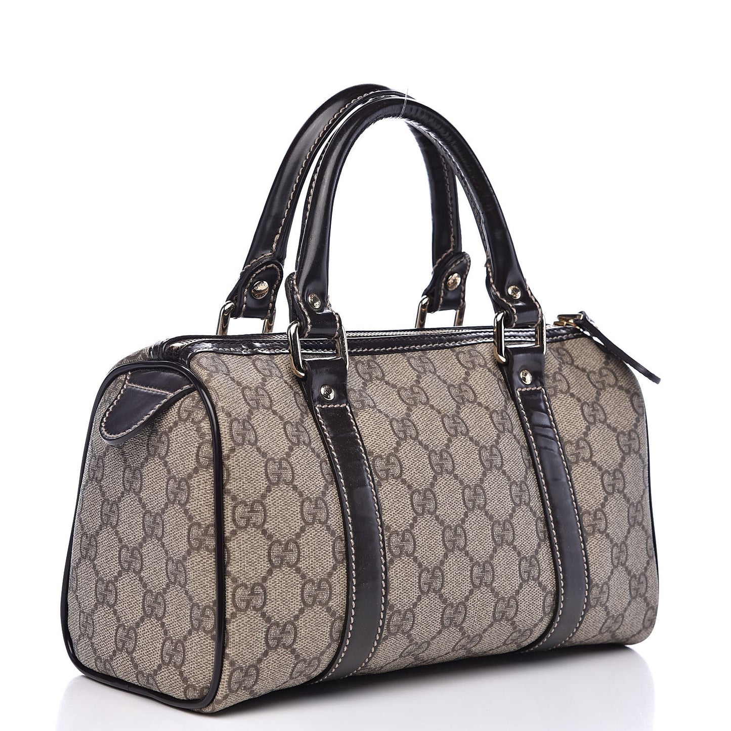 GG Plus Monogram Small Joy Boston Dark Brown