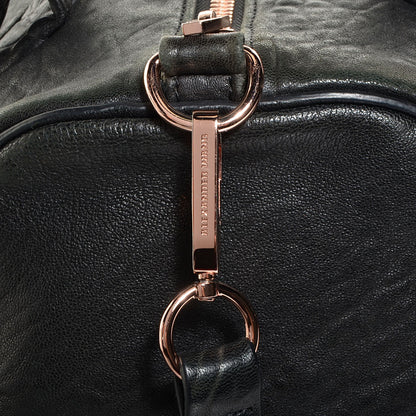 Alexander Wang Pebbled Lambskin Rocco Black Rose Gold Hardware 8 of 8