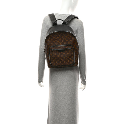 Louis Vuitton Monogram Macassar Josh NM Backpack 2 of 9