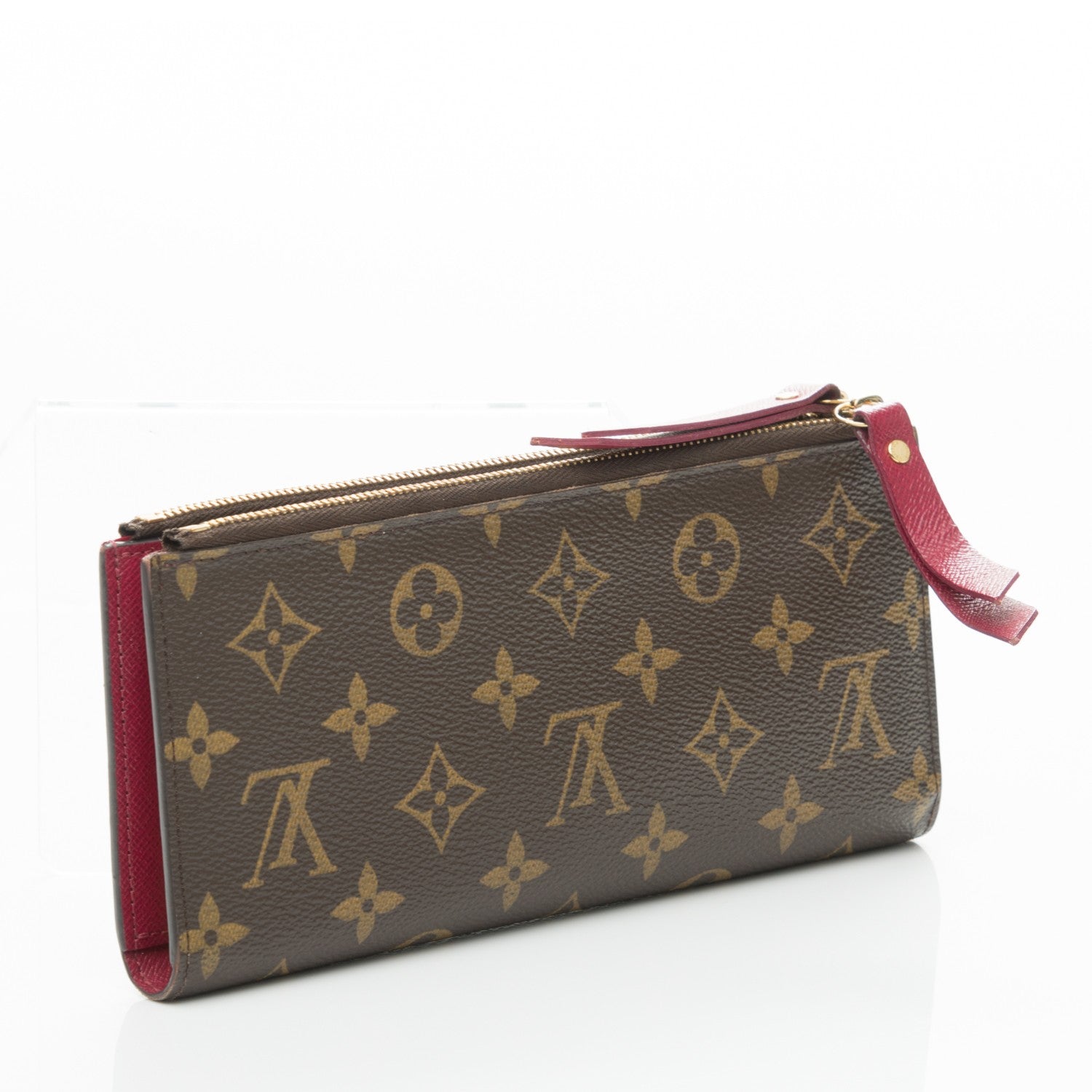 Louis Vuitton Monogram Adele Wallet Fuchsia 3 of 7