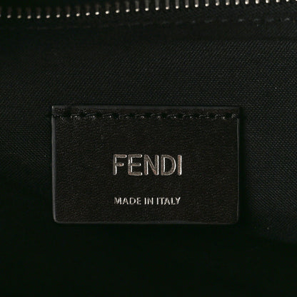 Fendi X SARAH COLEMAN Vitello Grace Light FF Vertigo Shopping Tote White Ice Multicolor 6 of 8