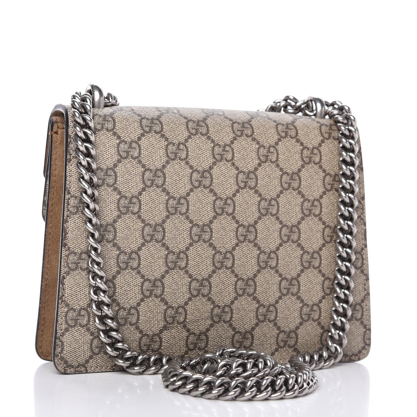 GG Supreme Monogram Mini Dionysus Shoulder Bag Taupe