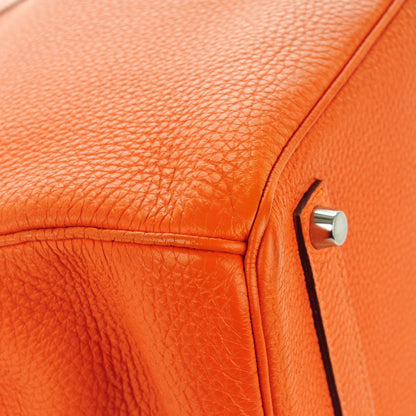 Hermes Togo Birkin 35 Orange 14 of 29