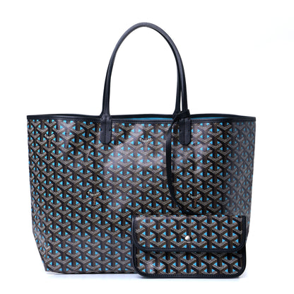 Goyard Goyardine Saint Louis Claire Voie PM Black Blue 1 of 4