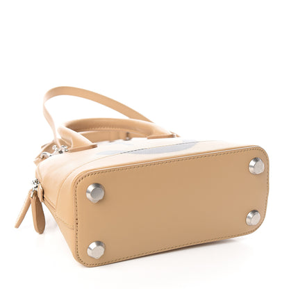 Balenciaga Calfskin Happy Sad XXS Ville Top Handle Bag Light Brown 3 of 8