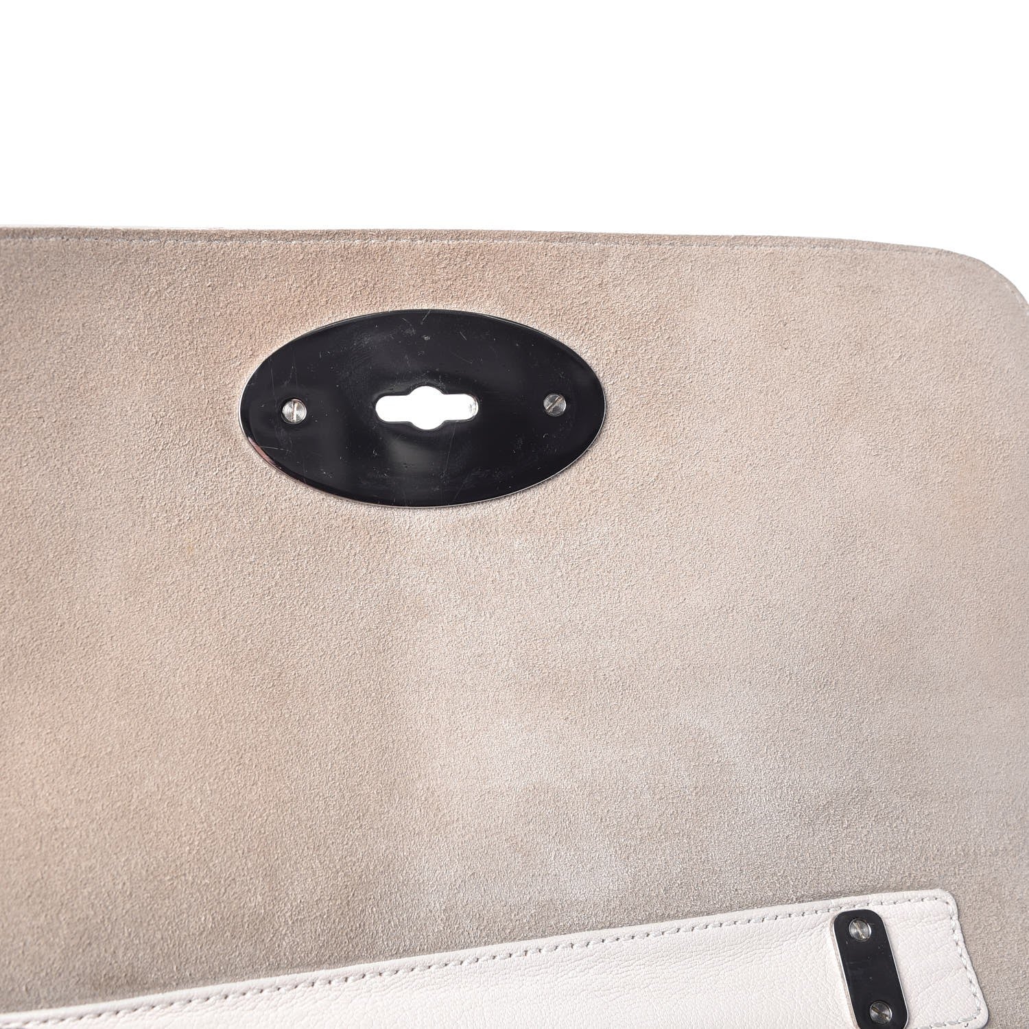 Mulberry Glossy Goatskin Medium Lily White 10 of 12