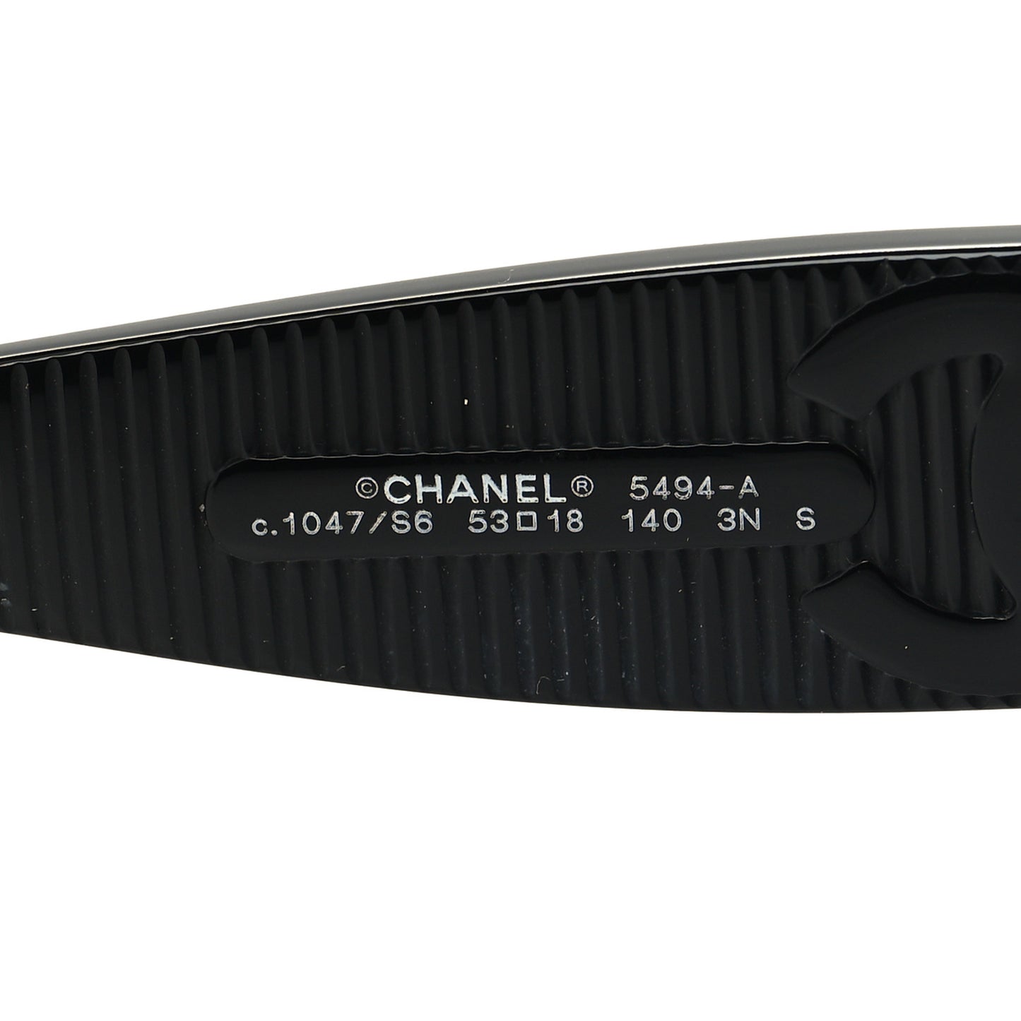Square Polarized CC Sunglasses 5494-A Black