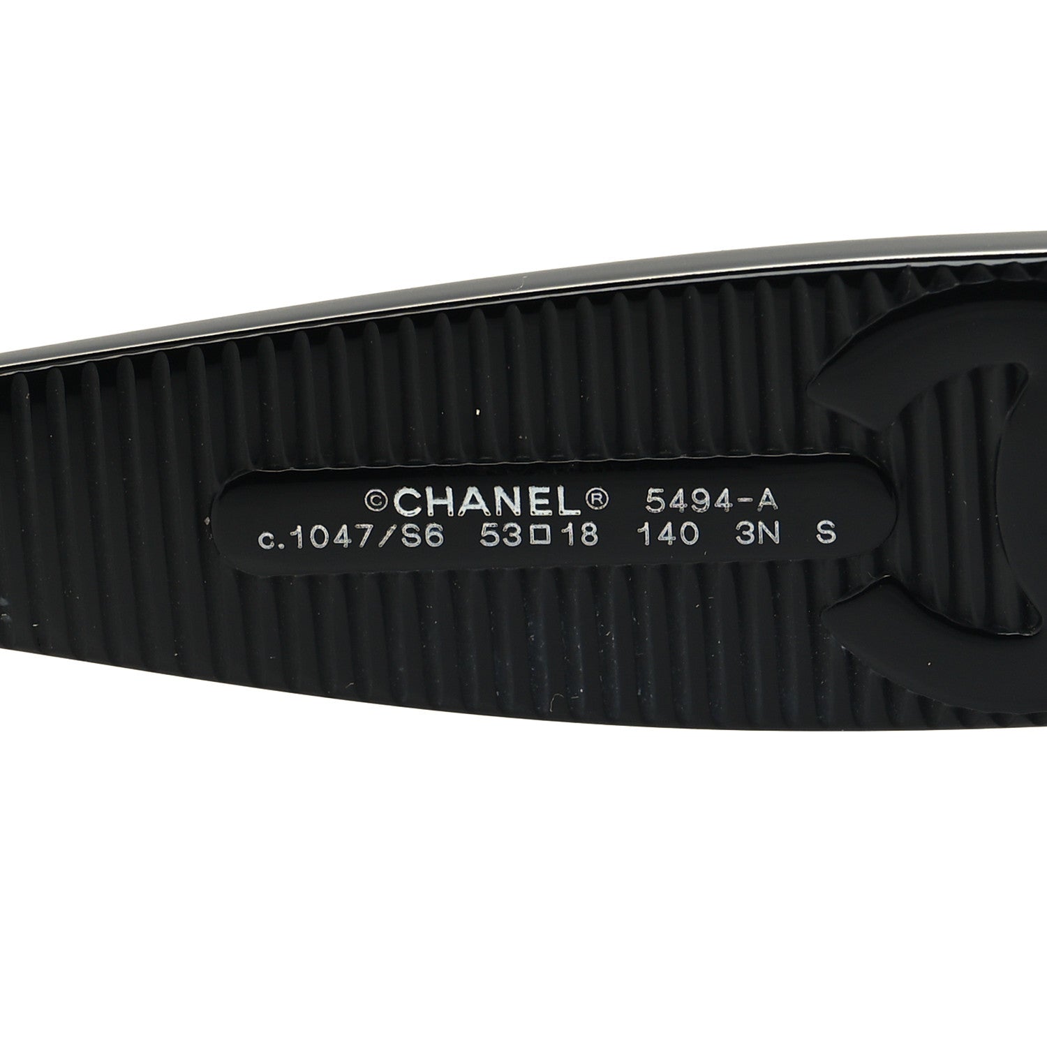 Chanel Square Polarized CC Sunglasses 5494-A Black 5 of 8