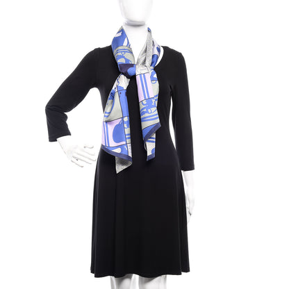Hermes Silk En Desordre Multicolor Fleuri Maxi Twilly 2 of 5