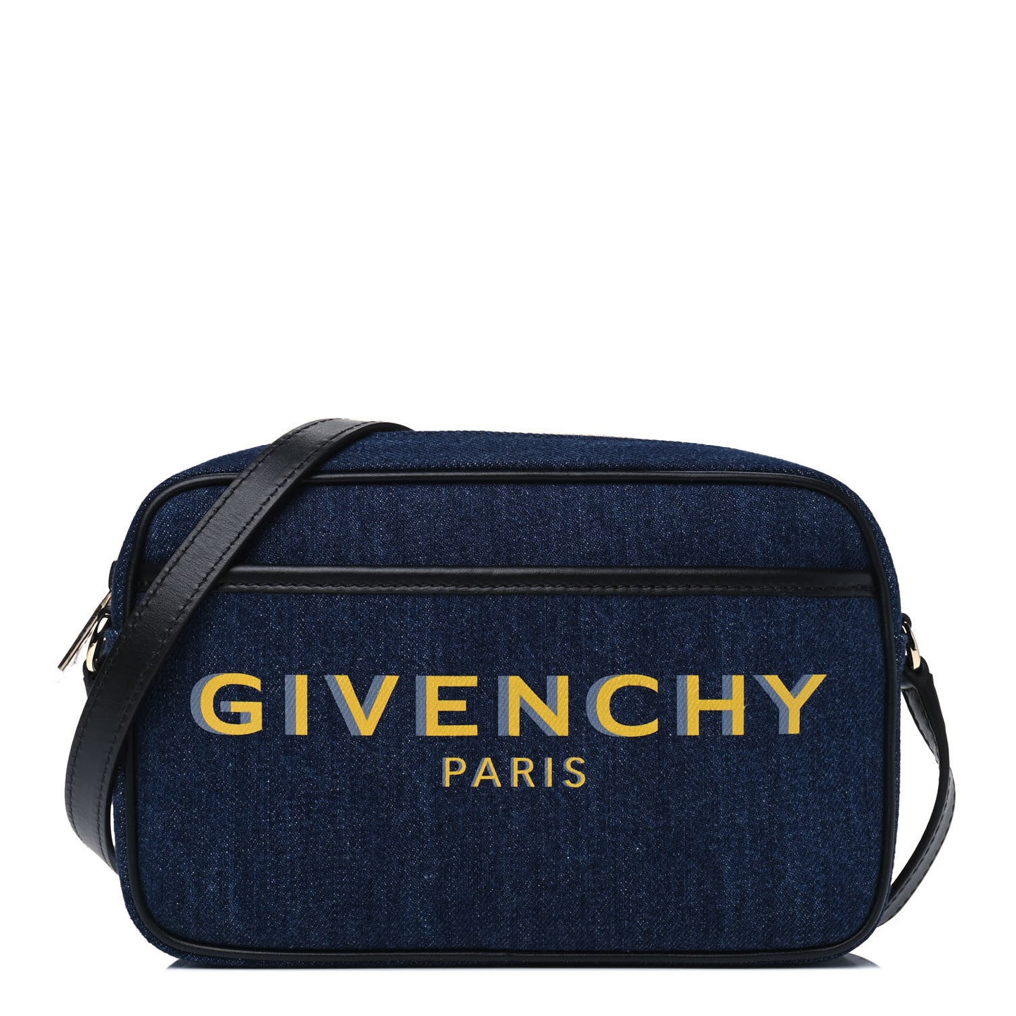 Denim Logo Bond Camera Bag Blue