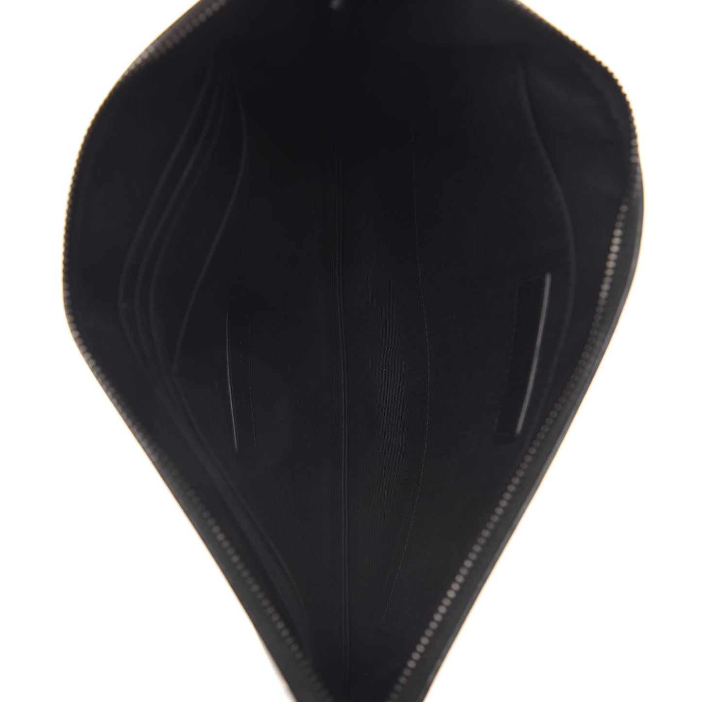 Grain de Poudre Skeleton Print Zipped Tablet Holder Black