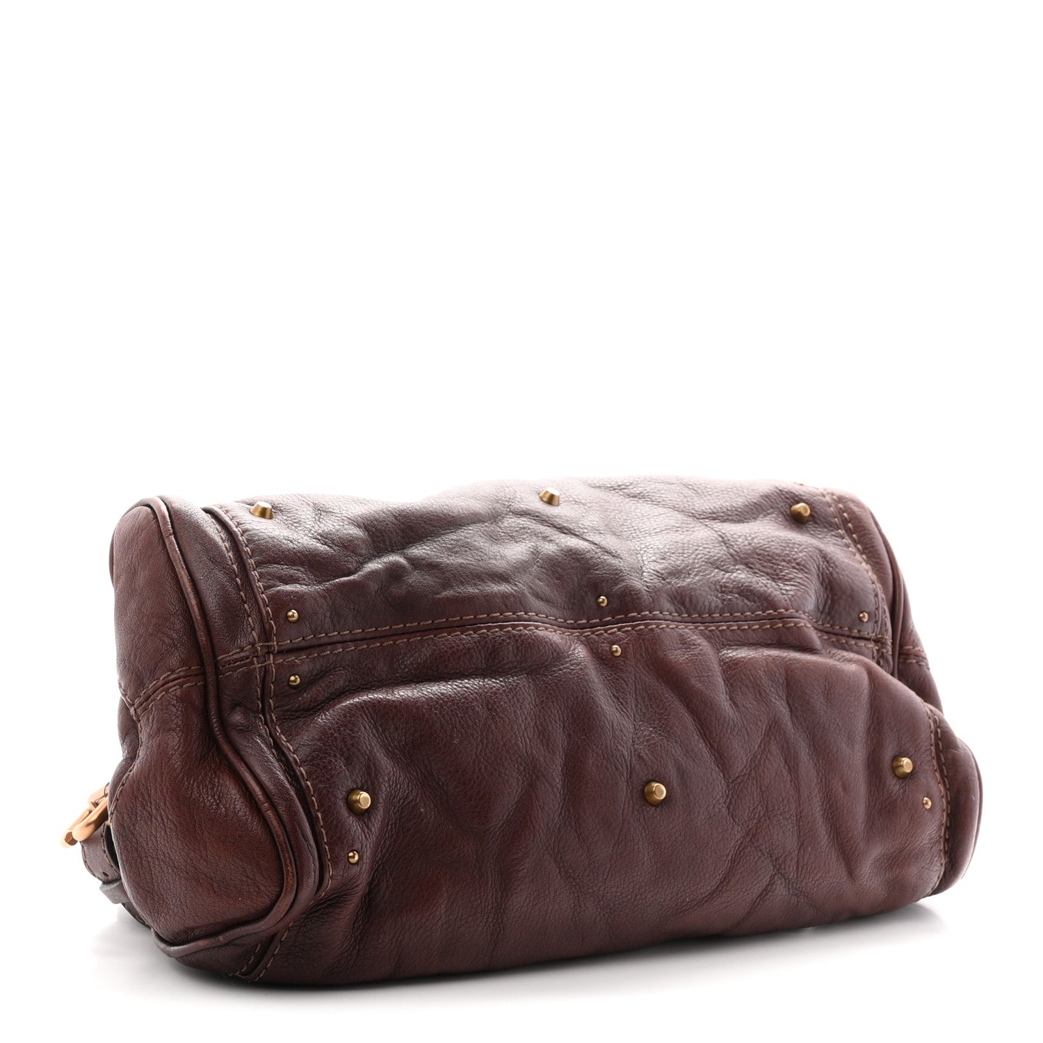 Chloe Calfskin Medium Paddington Satchel Chocolate 4 of 10