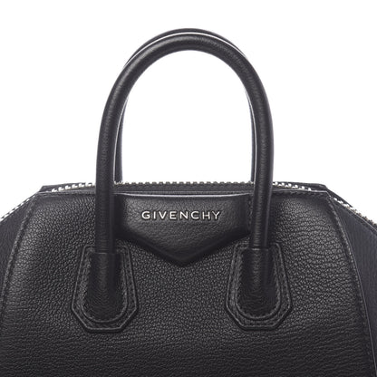 Givenchy Sugar Goatskin Mini Antigona Black 10 of 10