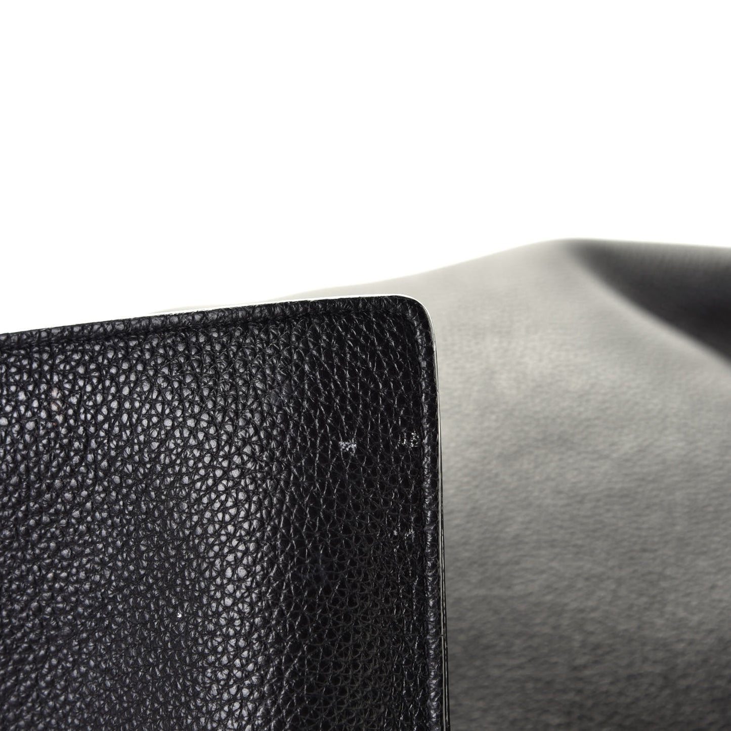 Grainy Calfskin Nine2Five East West Tote Black