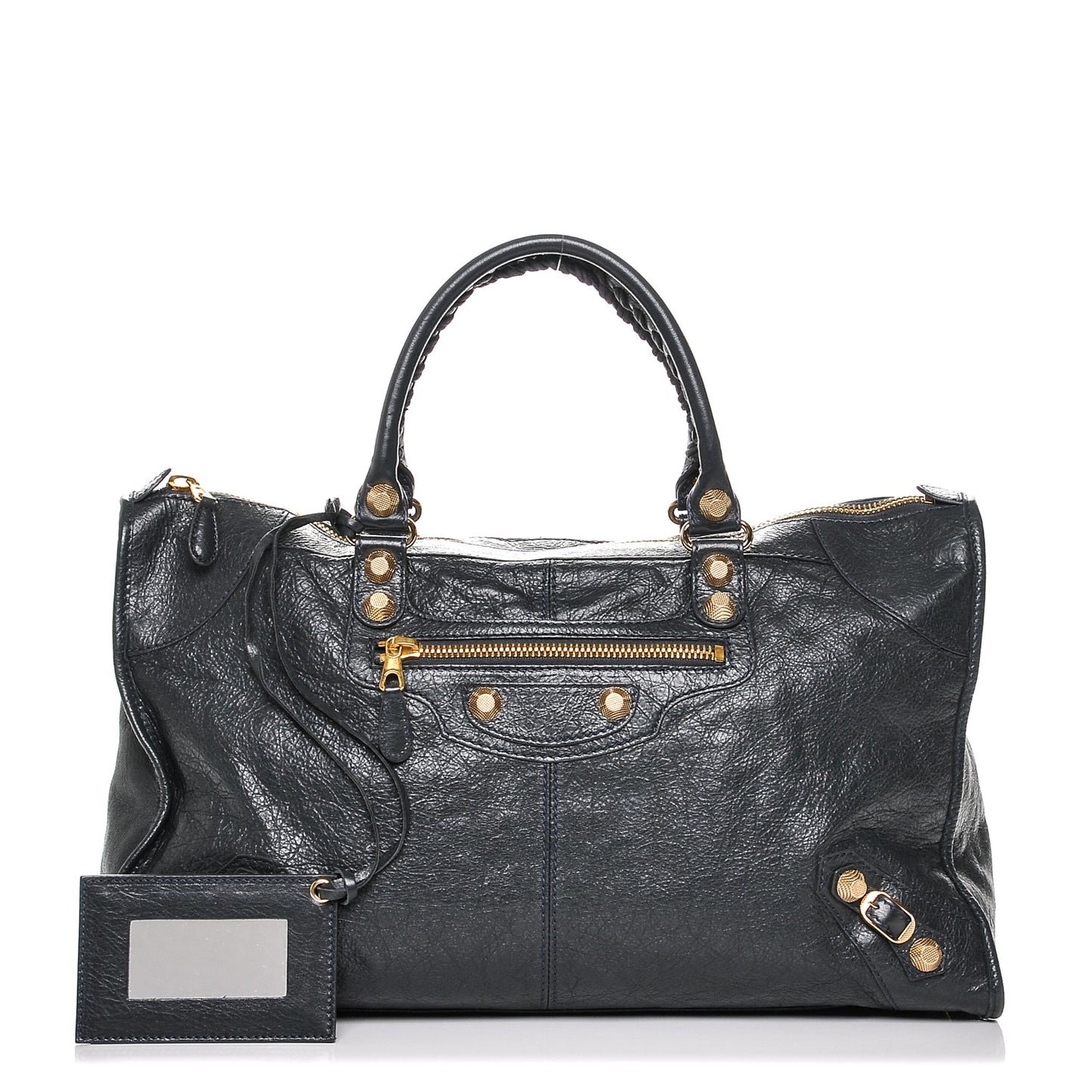 Agneau Giant 12 Gold Hardware Work Anthracite
