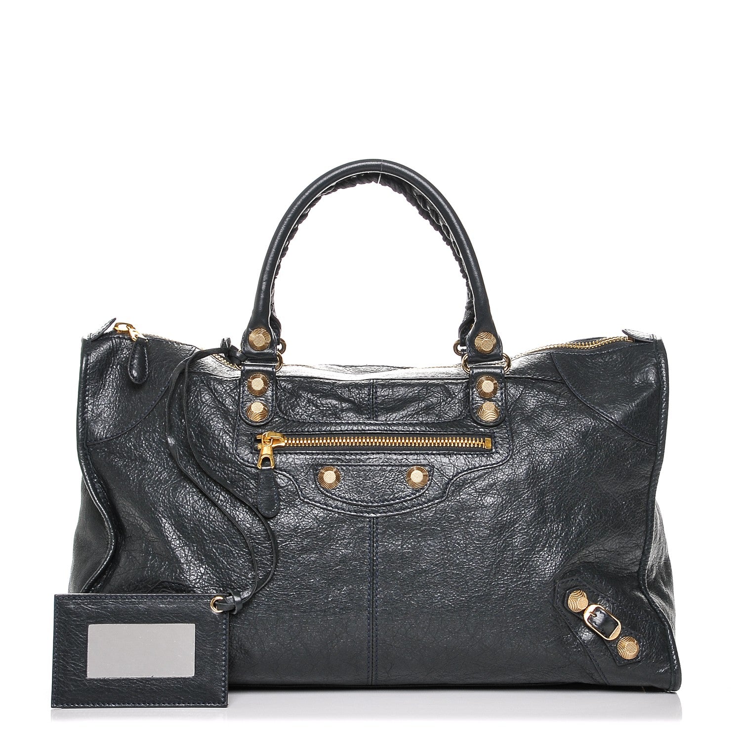 Balenciaga Agneau Giant 12 Gold Hardware Work Anthracite 1 of 12