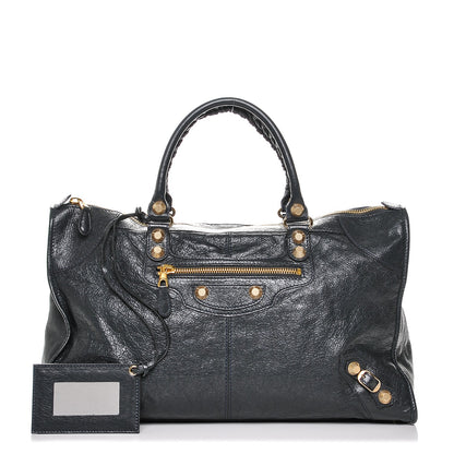 Balenciaga Agneau Giant 12 Gold Hardware Work Anthracite 1 of 12