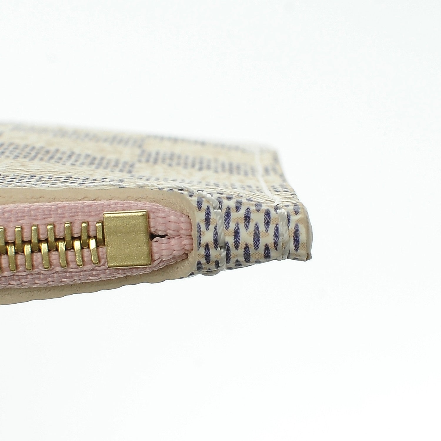 Louis Vuitton Damier Azur Neverfull MM GM Pochette Rose Ballerine 9 of 9