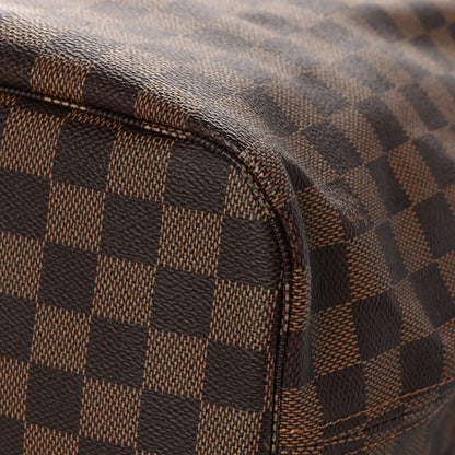 Louis Vuitton Damier Ebene Neo Neverfull MM Rose Ballerine 11 of 15