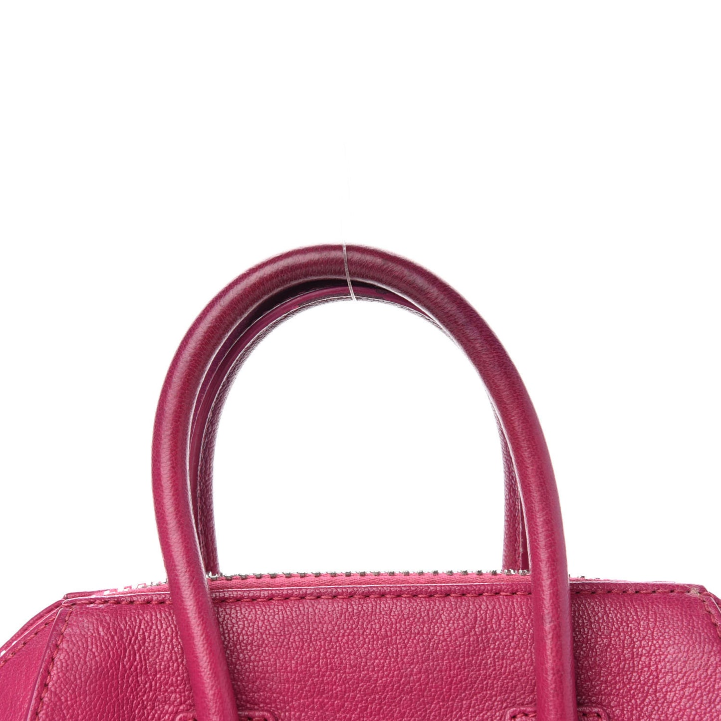 Sugar Goatskin Mini Antigona Fig Pink