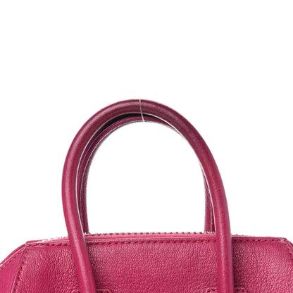 Givenchy Sugar Goatskin Mini Antigona Fig Pink 13 of 14