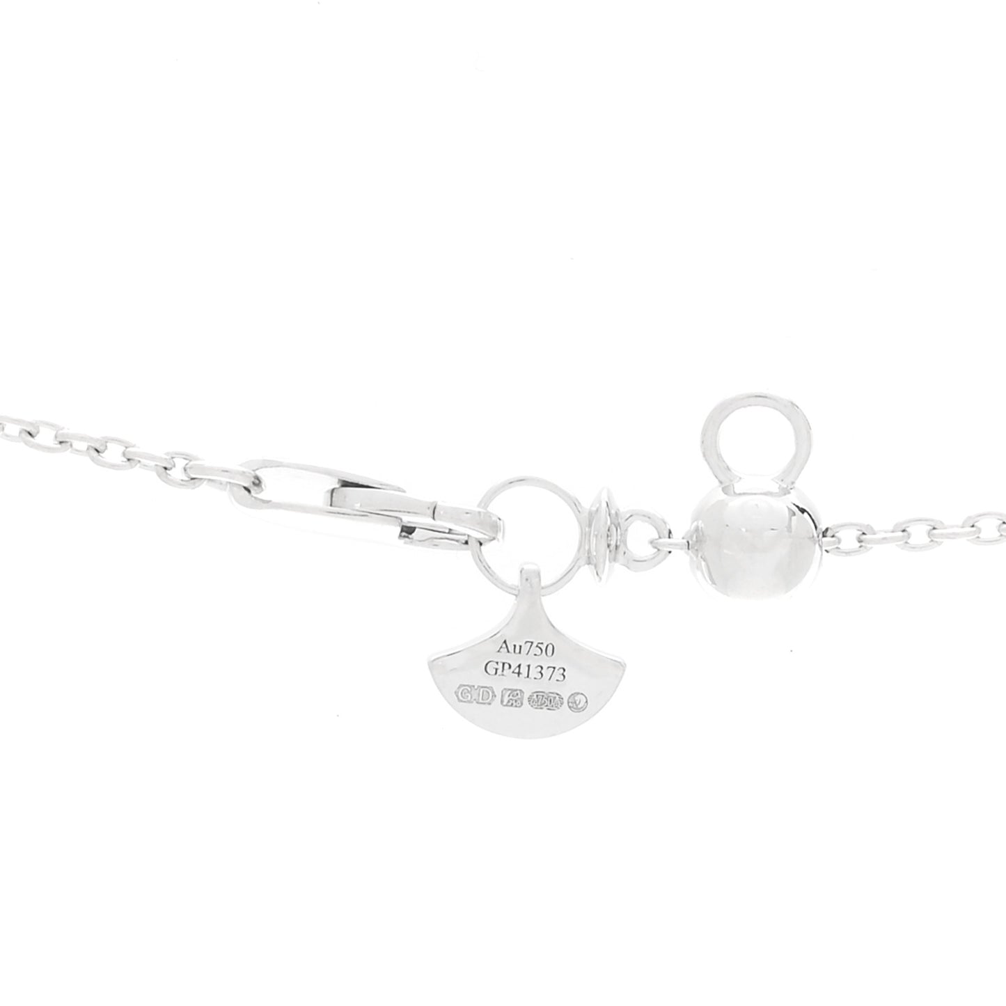 18K White Gold Diamond Multi Butterfly Silhouette Pendant Necklace