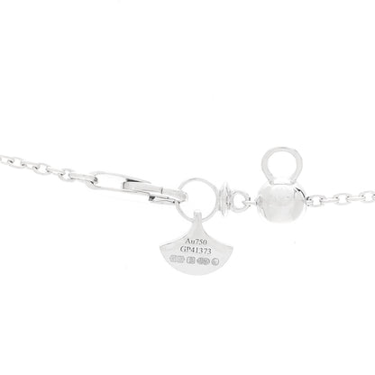 Graff 18K White Gold Diamond Multi Butterfly Silhouette Pendant Necklace 4 of 6