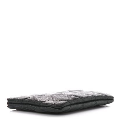 Chanel Caviar Quilted Small Cosmetic Case Black 4 of 11