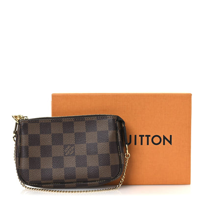 Louis Vuitton Damier Ebene Mini Pochette Accessories 11 of 11