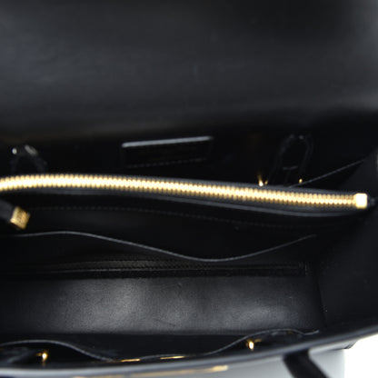 Christian Dior Box Calfskin Large St. Honore Tote Black 5 of 8
