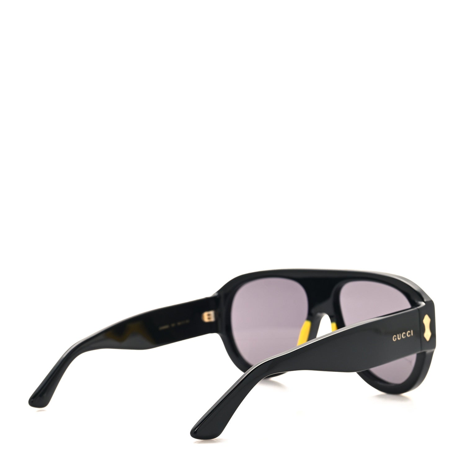 Gucci Acetate Aviator Sunglasses GG0668S Black 4 of 8