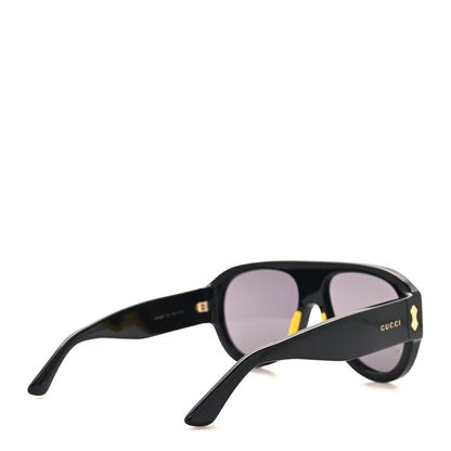 Gucci Acetate Aviator Sunglasses GG0668S Black 4 of 8