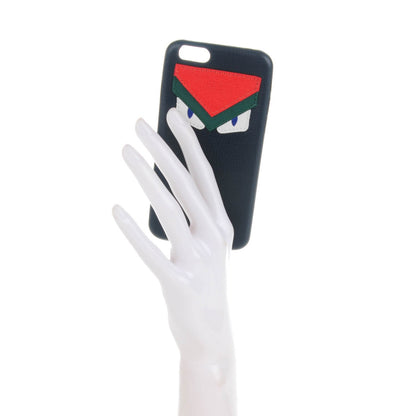 Fendi Calfskin Monster IPhone 6 Case Blue 2 of 5