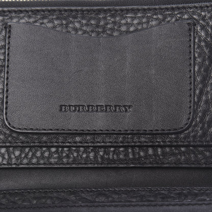 Burberry Grainy Calfskin Zip Wallet Black 6 of 8