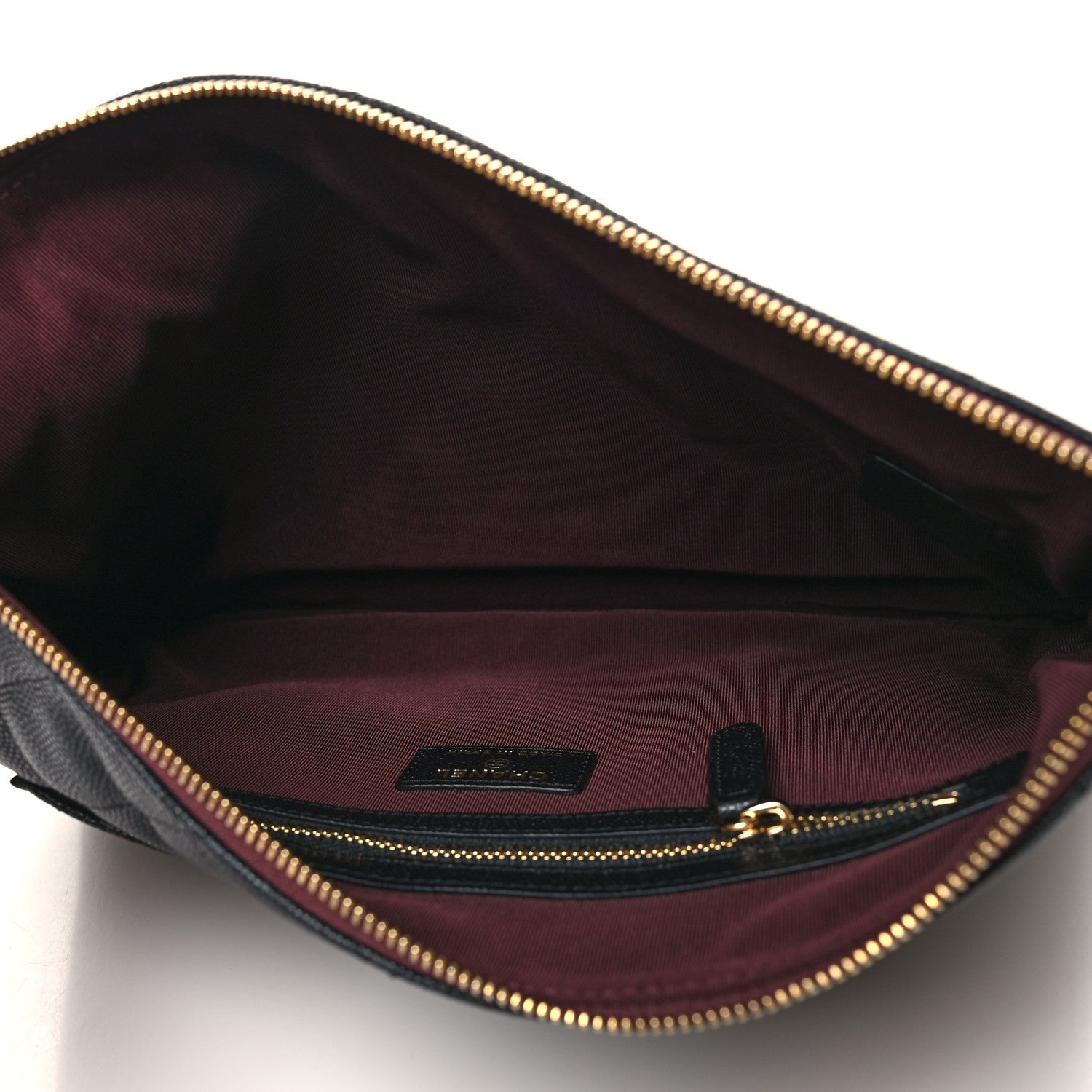 Chanel Caviar Quilted Medium Cosmetic Case Black 5 of 10