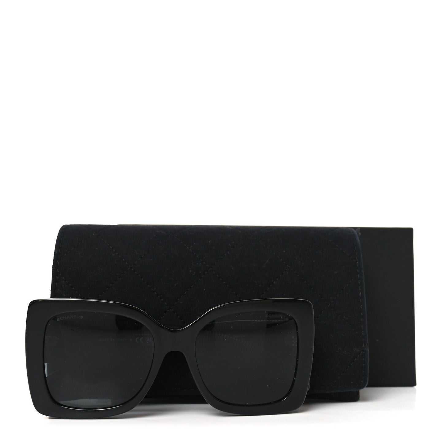 Square Polarized CC 5494-A Sunglasses Black