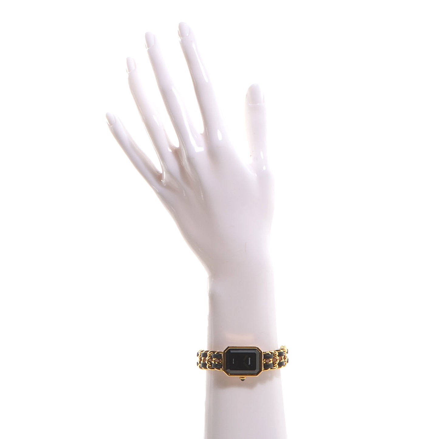 Stainless Steel Lambskin 20mm Chain Premiere Quartz Watch Gold M