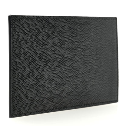 Saint Laurent Grain de Poudre 5 Fragments Card Holder Black 3 of 6