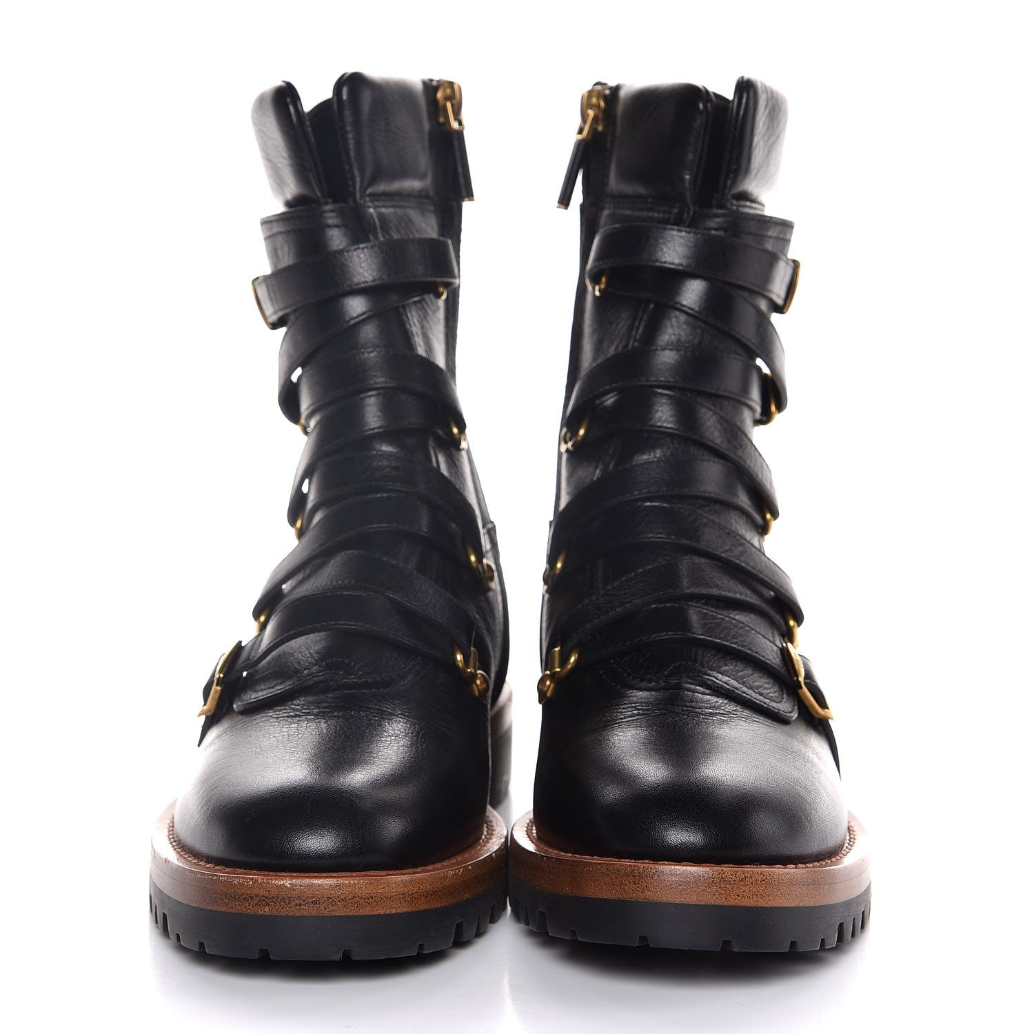 Christian Dior Shiny Calfskin Wildior Low Boot 36 Black 2 of 7